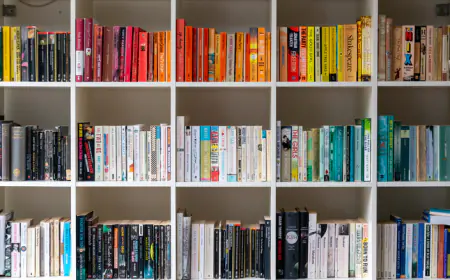 सजी हुई पुस्तकें