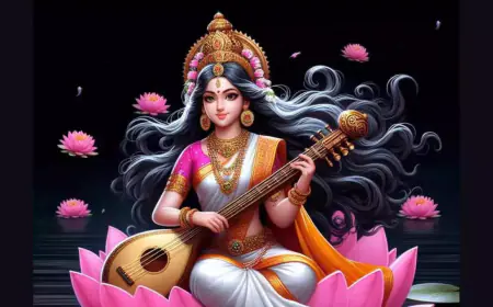 बसंत पंचमी का आध्यात्मिक महत्व (सरस्वती माता का प्राकट्य)