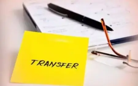 तबादले के बाद