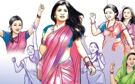 नारी की चमक