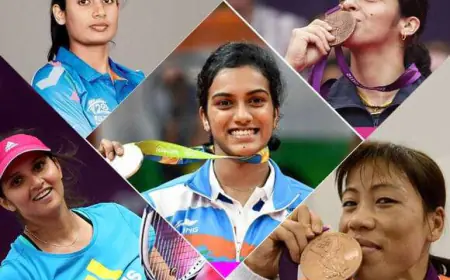 खेल जगत में भारतीय महिलाओं का योगदान