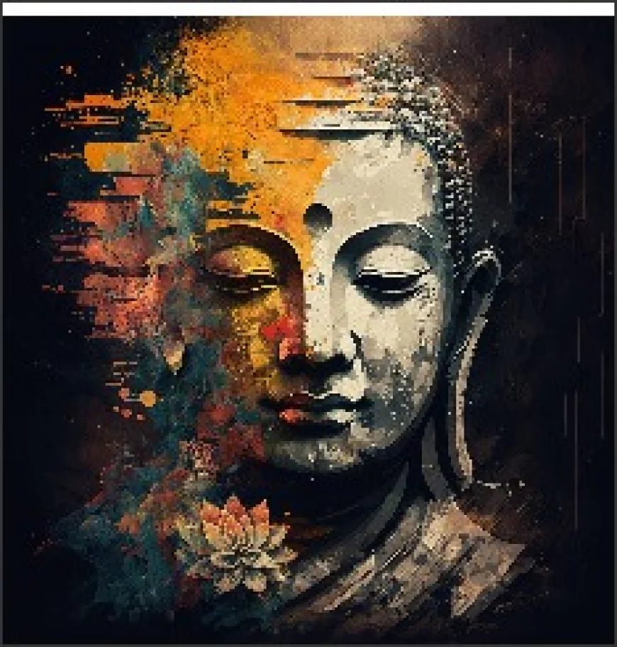 Buddha: The union of compassion and wisdom : बुद्ध: करुणा और प्रज्ञा का संगम