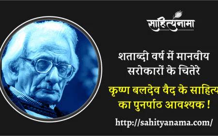 शताब्दी वर्ष में मानवीय सरोकारों के चितेरे  कृष्ण बलदेव वैद के साहित्य का पुनर्पाठ आवश्यक !