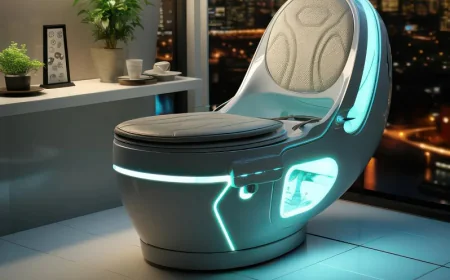 चिकित्सा क्षेत्र में नयी तकनीक- स्मार्ट शौचालय