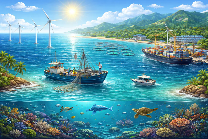 ब्लू इकोनॉमी: समुद्र से समृद्धि की सतत और समावेशी राह