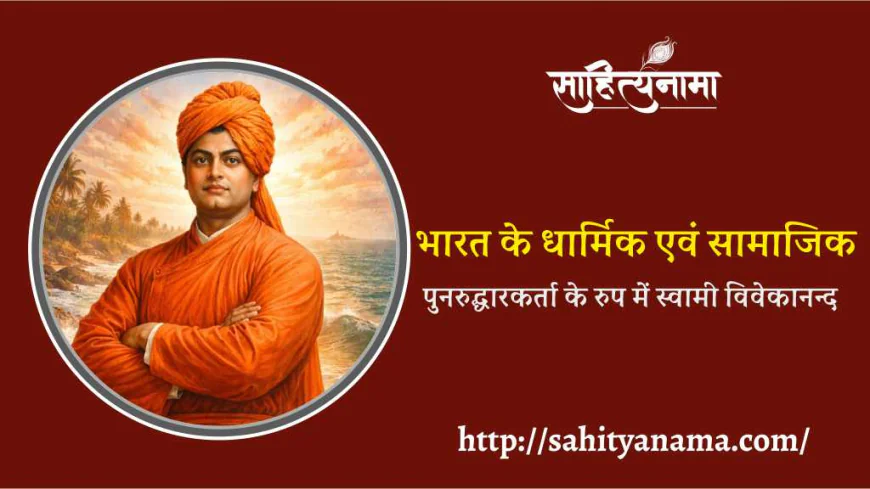 भारत के धार्मिक एवं सामाजिक  पुनरुद्धारकर्ता के रुप में स्वामी विवेकानन्द