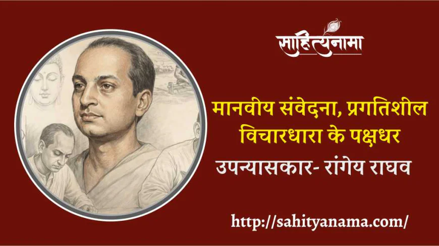 मानवीय संवेदना, प्रगतिशील विचारधारा के पक्षधर उपन्यासकार- रांगेय राघव