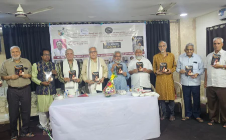 ‘मेरी अभिलाषा मेरा मन’ का भव्य लोकार्पण, लगभग 60 कवियों ने किया काव्य पाठ