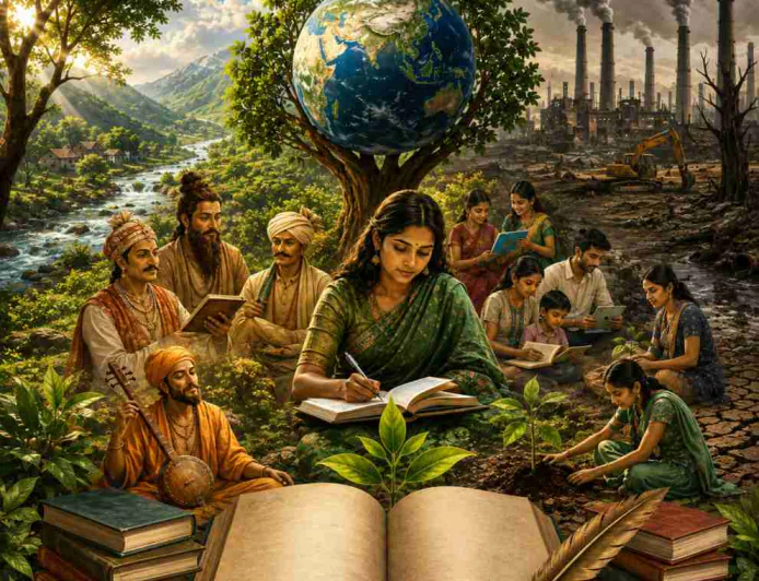 पर्यावरणीय शिक्षा और सतत विकास : हिन्दी साहित्य  के विशेष संदर्भ में एक विश्लेषणात्मक अध्ययन