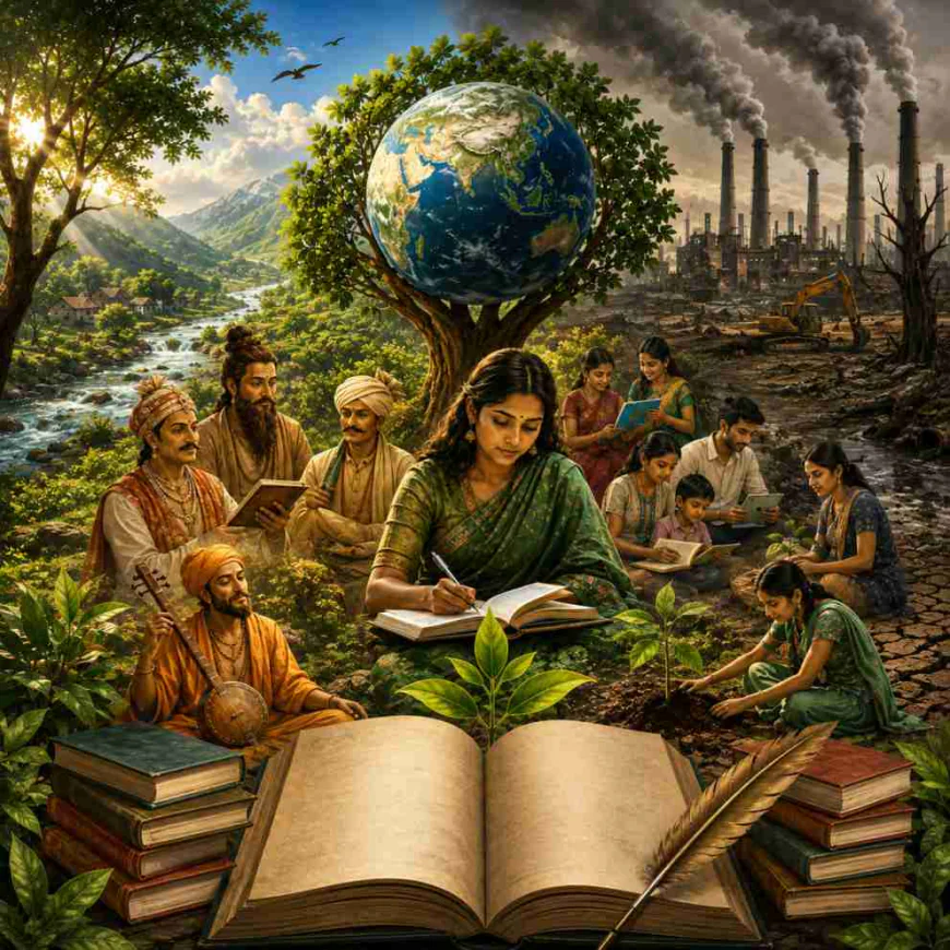 पर्यावरणीय शिक्षा और सतत विकास : हिन्दी साहित्य  के विशेष संदर्भ में एक विश्लेषणात्मक अध्ययन